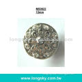 Metal jewelry button for lady coats (#MS0822/13mm)